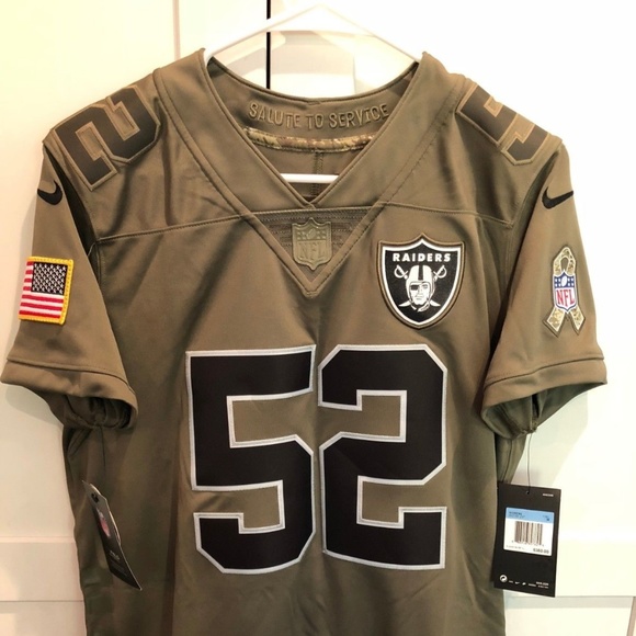 salute to service raiders jersey